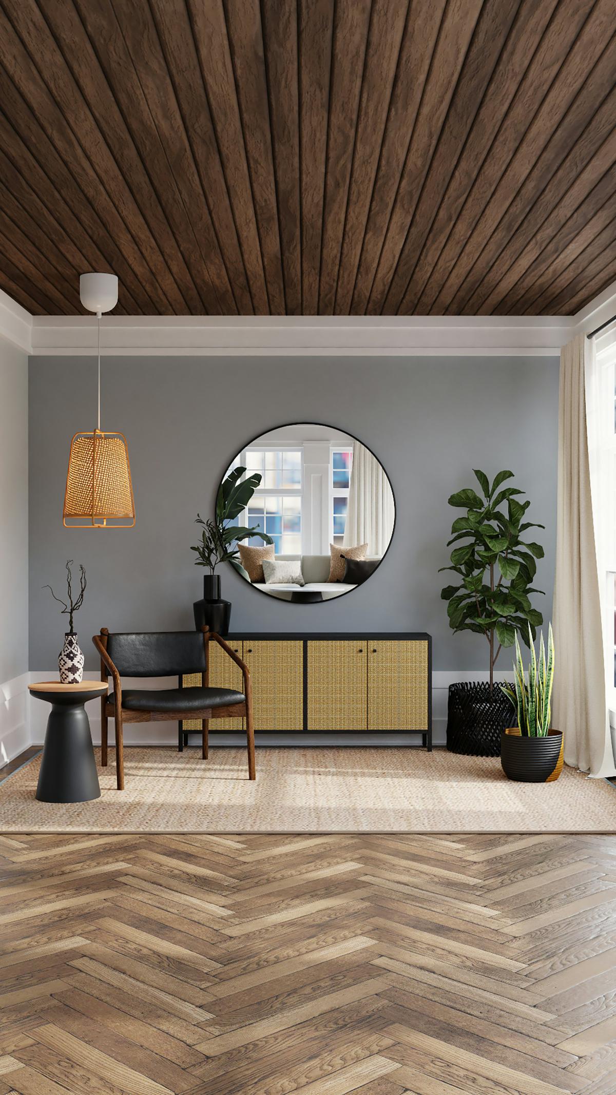 Space planning in a calm living area with defined seating and storage zones Space planning in a calm living area with defined seating and storage zones